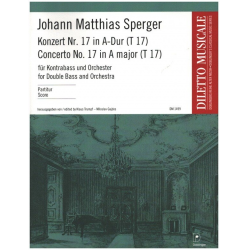 Konzert Nr.17 A-Dur (T17) -Johann Mathias Sperger