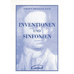 Inventionen und Sinfonien : für Klavier -Johann Sebastian Bach