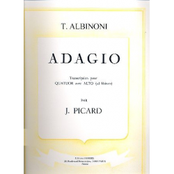 Adagio sol mineur pour 2 violons, -Tomaso Albinoni