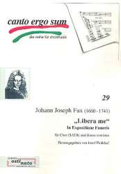 Libera me für gem Chor und BC -Johann Joseph Fux