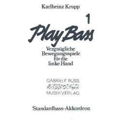 Play Bass Band 1 für Akkordeon -Karlheinz Krupp