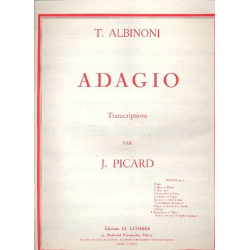 Adagio pour saxophone alto et -Tomaso Albinoni