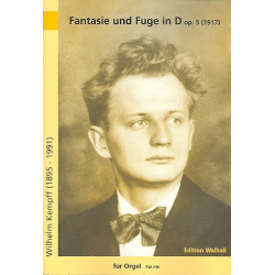 Fantasie und Fuge D-Dur op.5 - Wilhelm Kempff