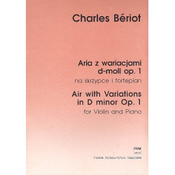 Air with Variations d minor op.1 -Charles  A. de Bériot