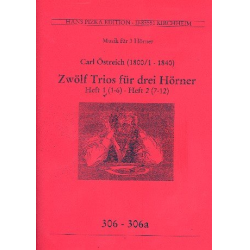 12 Trios Band 1 (Nr.1-6) -Carl Oestreich