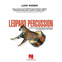 Low Rider - Leopard Percussion -Diane Downs