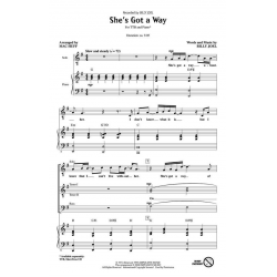 She's Got a Way -Billy Joel / Arr.Mac Huff