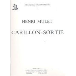 Carillon-sortie pour orgue -Henri Mulet