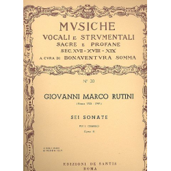 6 sonate op.3 -Giovanni Marco Rutini