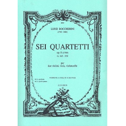 6 Quartetti op.8 -Luigi Boccherini