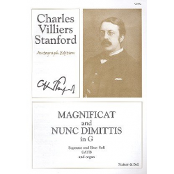 Magnificat and Nunc Dimittis g major op.81 -Charles Villiers Stanford