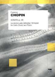 Sonata op.65 for Violoncello (Viola) -Frédéric Chopin