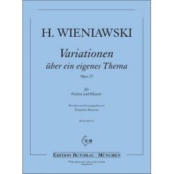 Variationen über ein eigenes -Henryk Wieniawsky