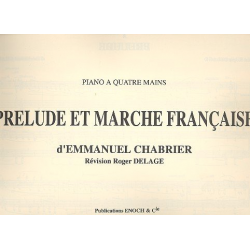 Prélude et marche francaise -Alexis Emmanuel Chabrier