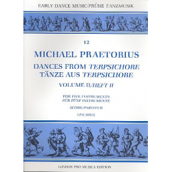 Tänze aus Terpsichore Band 2 -Michael Praetorius
