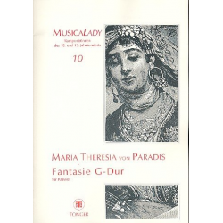 Fantasie G-Dur für Klavier -Maria Theresia von Paradis