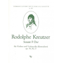 Sonate F-Dur op.16,2 für -Rodolphe Kreutzer