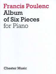 Album of 6 pieces for piano -Francis Poulenc