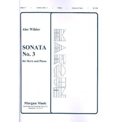 Sonata no.3 for horn and piano -Alec Wilder