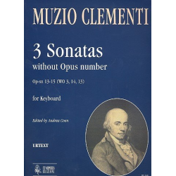 3 Sonatas without Opus Number -Muzio Clementi