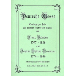 Deutsche Messe für Posaunenchor -Franz Schubert