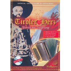 Tiroler Herz (+CD) für Steirische -Klaus Tschurtschenthaler