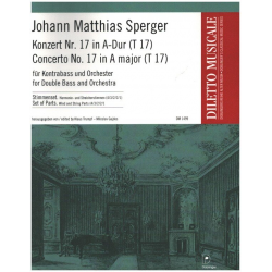 Konzert Nr.17 A-Dur (T17) -Johann Mathias Sperger