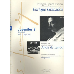 Integral para piano vol.7 Juveniles 3 (miscelanea) -Enrique Granados