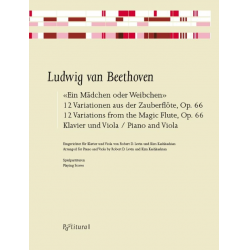 Ein Mädchen oder Weibchen - 12 Variationen op.66 -Ludwig van Beethoven