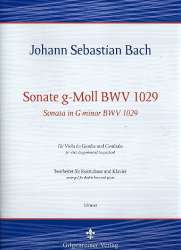 Sonate g-Moll BWV1029 für Viola da gamba -Johann Sebastian Bach