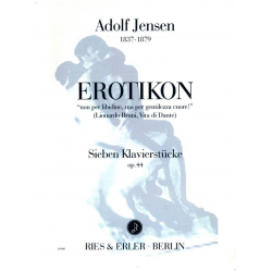 Erotikon op.44 : 7 Stücke für Klavier -Adolf Jensen