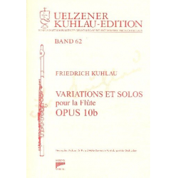 Variations et Solos op 10b -Friedrich Daniel Rudolph Kuhlau