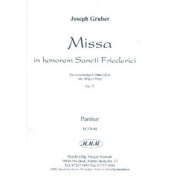 Missa in honorem Sancti Friederici op.22 -Josef Gruber