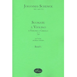 Suonate a violino e violone (cimbalo) -Johannes Schenck