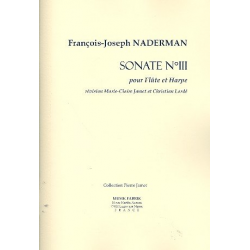 Sonate Nr.3 für Flöte und Harfe -Francois Joseph Naderman-Schuecker