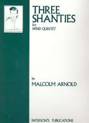 3 Shanties for wind quintet -Malcolm Arnold