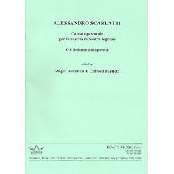 Cantata pastorale per la nascita di nostro signore -Alessandro Scarlatti