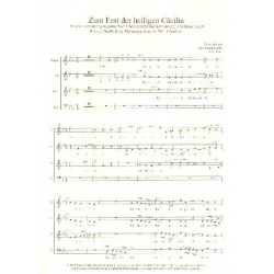 Zum Fest der heiligen Cäcilia für -Fanny Cecile Mendelssohn (Hensel)