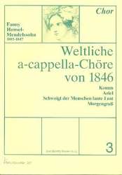 Weltliche a cappella Chöre von 1846 Band 3 -Fanny Cecile Mendelssohn (Hensel)