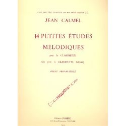14 petites études mélodiques -Jean Calmel