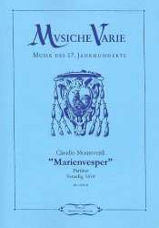 Marienvesper (Lauda und Magnificat eine Quarte abwärts transponiert) -Claudio Monteverdi