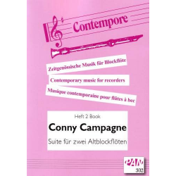 Suite für 2 Altblockflöten -Conny Campagne