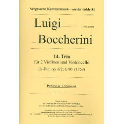 Trio Es-Dur Nr.14 op.6,2 G90 -Luigi Boccherini