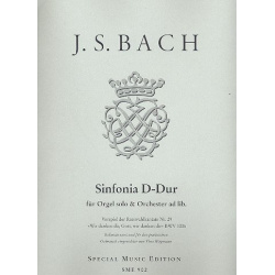 Vorspiel der Ratswahlkantate Nr.29 aus Sinfonia D-Dur BWV1006 -Johann Sebastian Bach