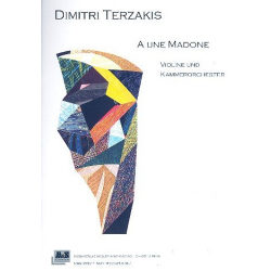 A une Madonne für Violine und -Dimitri Terzakis
