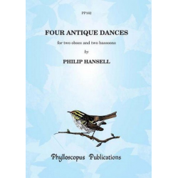 Four Antique Dances double reed ensemble -Philip Hansell