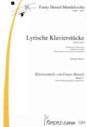Lyrische Klavierstücke (1836-1839) -Fanny Cecile Mendelssohn (Hensel)