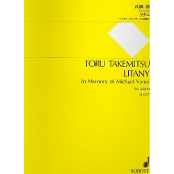 Litany in Memory of Michael Vyner -Toru Takemitsu