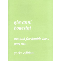 Method for double bass vol.2 -Giovanni Bottesini