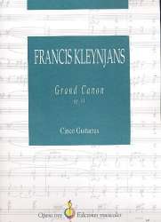 Grand Canon op.91 für 5 Gitarren -Francis Kleynjans